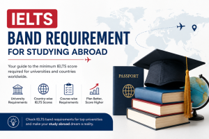 IELTS Band Requirement for Studying Abroad